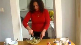 رولت گوشت چرخ کرده