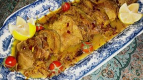 آموزش خوراك زبان گوساله توسط پروانه جوادي 