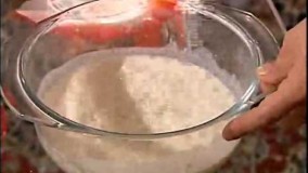 فرنی با نان تست