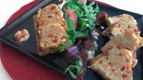 طرز تهیه کیک مرغ  ، کالباس  مرغ خانگی