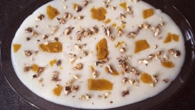 طرز تهیه فرنی آردی