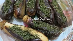 ترشی بادمجان شکم پر حرفه ای 