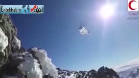 فیلم/ تصاویر دیده نشده از شرایط نفسگیر امداد در ارتفاع 4200 دنا