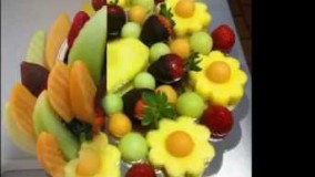 40 مدل جدید تزیین میوه برای شب یلدا