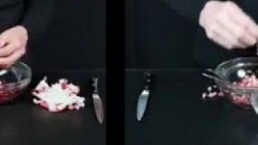 باز کردن انار