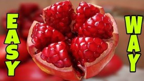 راحتترین راه برش انار