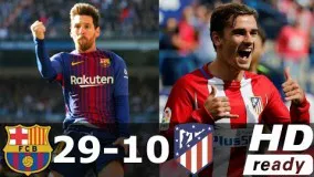 Barcelona vs Atletico Madrid 29-10 All Goals بهترین های 