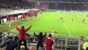 Milan - Inter 1-0 Goal Cutrone | LIVE CURVA SUD