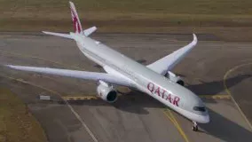 Taking flight with the first Airbus A350-1000 in Qatar Airways livery