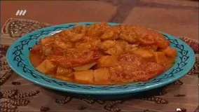 خورشت قلیه میگو و به