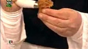  تزیین گل روز با حلوا - خانم جمشيديان