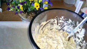 طرز تهیه شیرینی پفکی گردویی