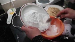 شیرینی گردویی - پفکی  Walnut Cookies - Pofaki