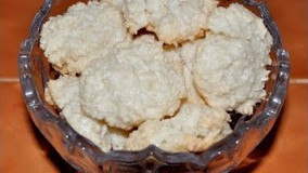 How To Make Coconut Cookie - آموزش درست کردن شیرینی نارگیلی