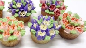 تزیین جذاب کاپ کیک 7