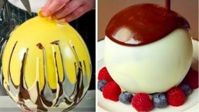 جذابترین ایده های تزیین کیک3