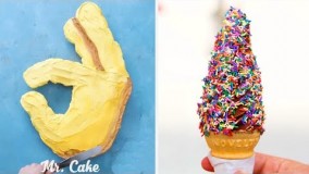 جذابترین ایده های تزیین کیک 25