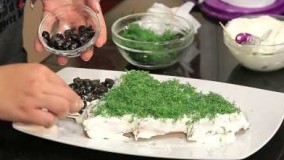 تزیین کیک به شکل درخت 