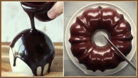 تزیین کیک شکلاتی 2