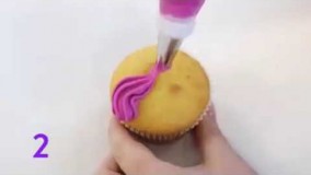 تزيين کاپ كيك 9