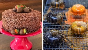 جذابترین ایده های تزیین کیک 2