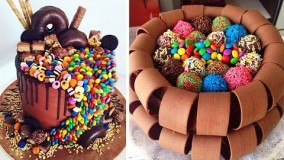 جذابترین ایده های تزیین کیک 4