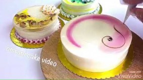 تزیین کیک جدید . جذاب