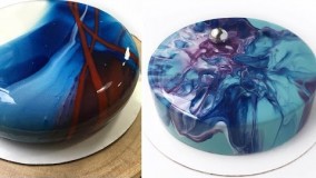 جذابترین ایده های تزیین کیک 19