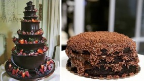 جذابترین ایده های تزیین کیک 28