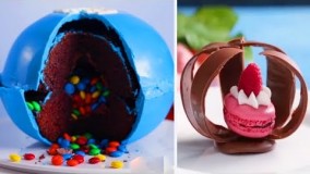 تزیین کیک با اسمارتیز