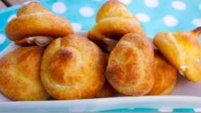 تهیه نان خامه ای در منزل