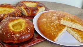 نان شیرمال افغانی -پفکی و شیرین