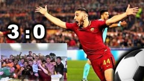  دانلود بازی آ.اس رم 3 -0 بارسلونا