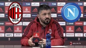 کنفرانس مطبوعاتی گتوزو پیش از بازی با ناپولی