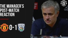 کنفرانس مطبوعاتی مورینیو پس از بازی با وست بروم