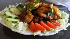 طرز اماده کردن کباب داشی مرغ