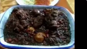 خورش قرمه سبزی - آشپزی از اینجا تا آنجا با عذرا