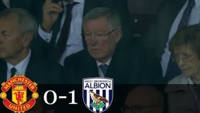 دانلود خلاصه بازی منچستر یونایتد 0 - 1وست برومویچ 