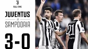 دانلود خلاصه بازی یوونتوس 3-0 سمپدوریا