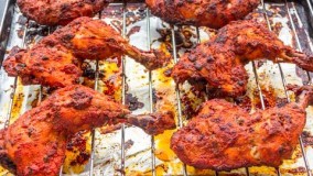  آموزش درست کردن کباب مرغ تندوری