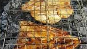 کباب ماهی قزل بام صدرا