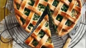 پای اسفناج با مرغ