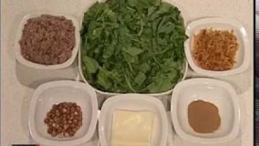 پای گوشت و اسفناج