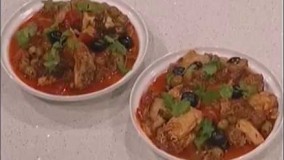 خوراک مرغ و زیتون