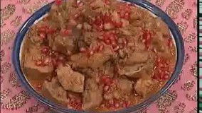 خوراک مرغ اناری لذیذ