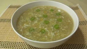 سوپ  گوشت مرغ و ذرت