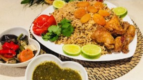 تهیه ماش پلو 1