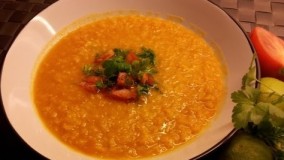  سوپ عدس قرمز