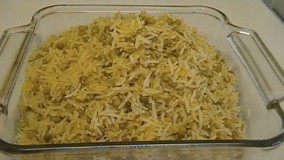 تهیه ماش پلو 