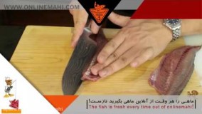 آموزش فیله کردن ماهی